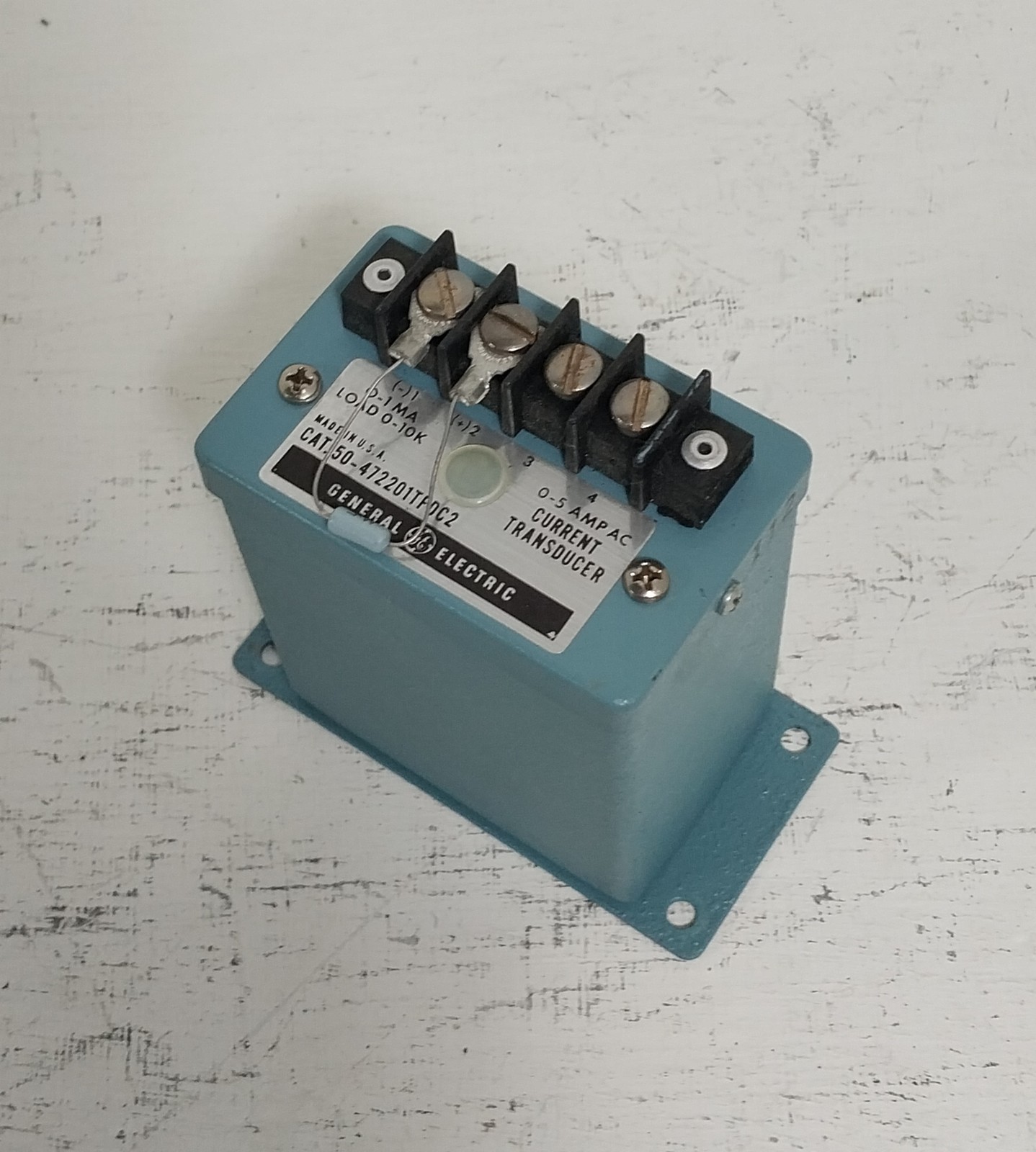 General Electric 50-472201TFDC2 Watt Transducer GE 50472201TFDC2