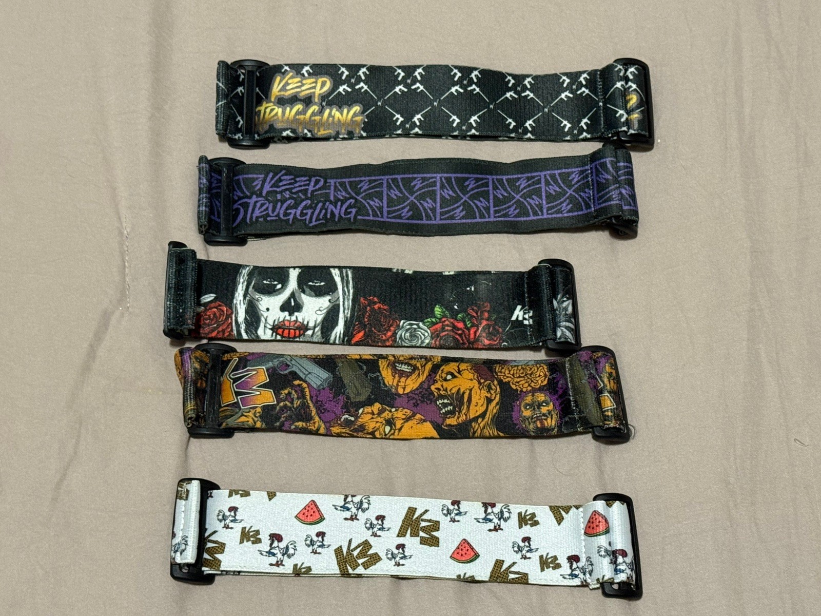 JT KM Universal printed Rare strap (5) straps