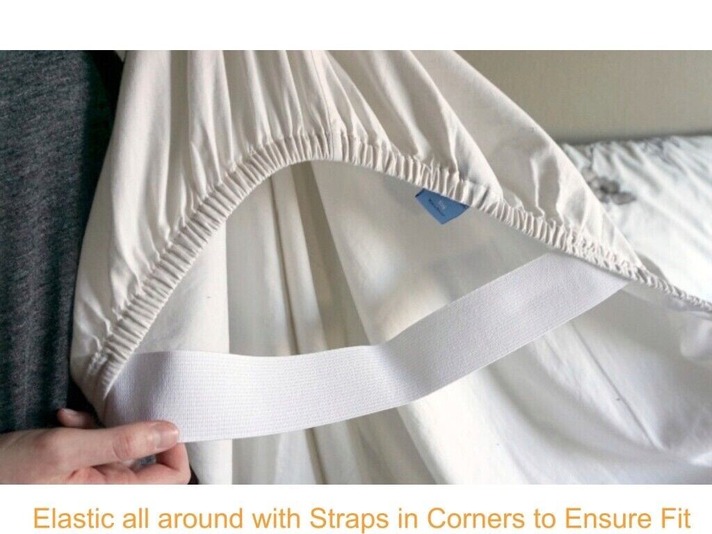 Split Flex Top King Fitted Sheet 2 Pack Deep Pocket for Sleep Number/Adjustable