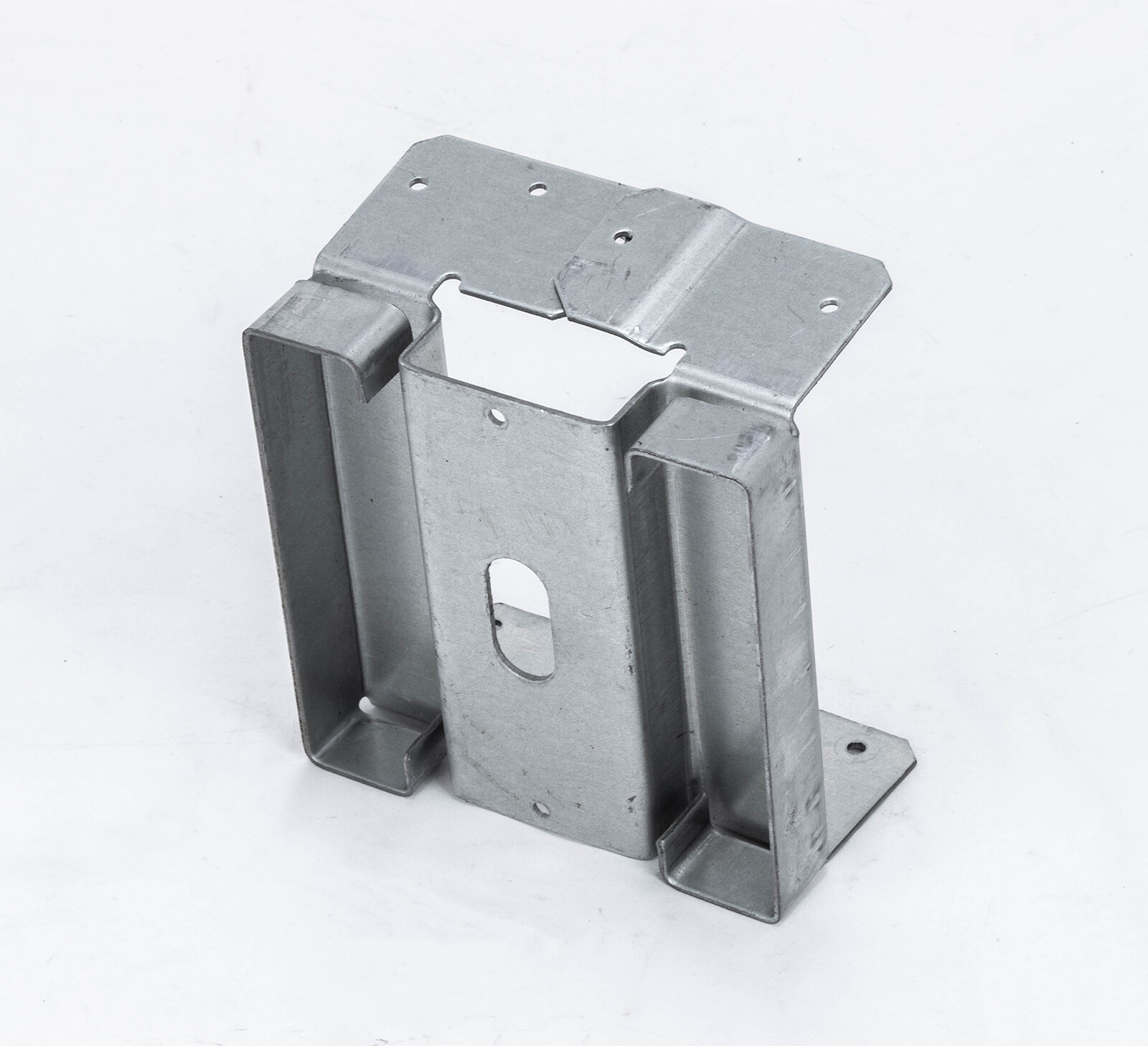 6Pcs 6x6 Concrete Deck Post Anchor Base Adjustable Metal Post Bracket Post Base