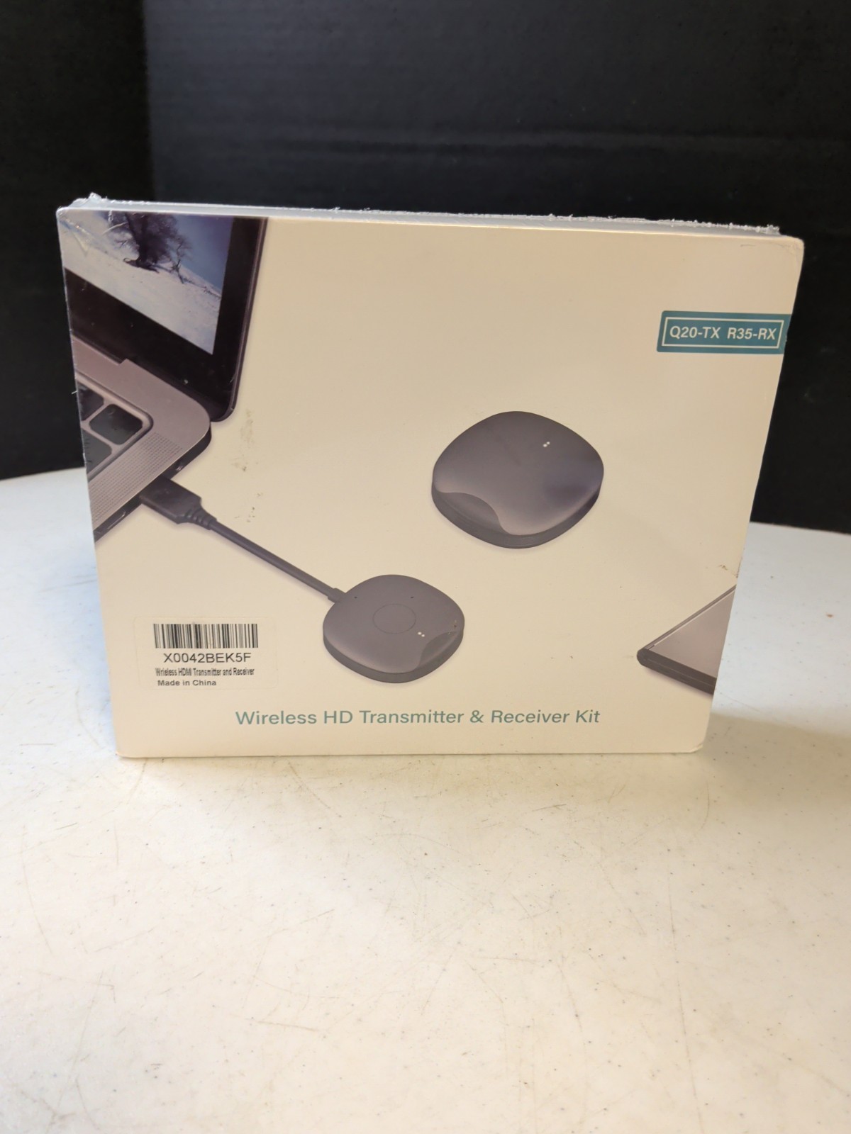 Wireless HD Transmitter & Receiver Kit Q20-TX & R35-RX - Supports 1080P@60Hz