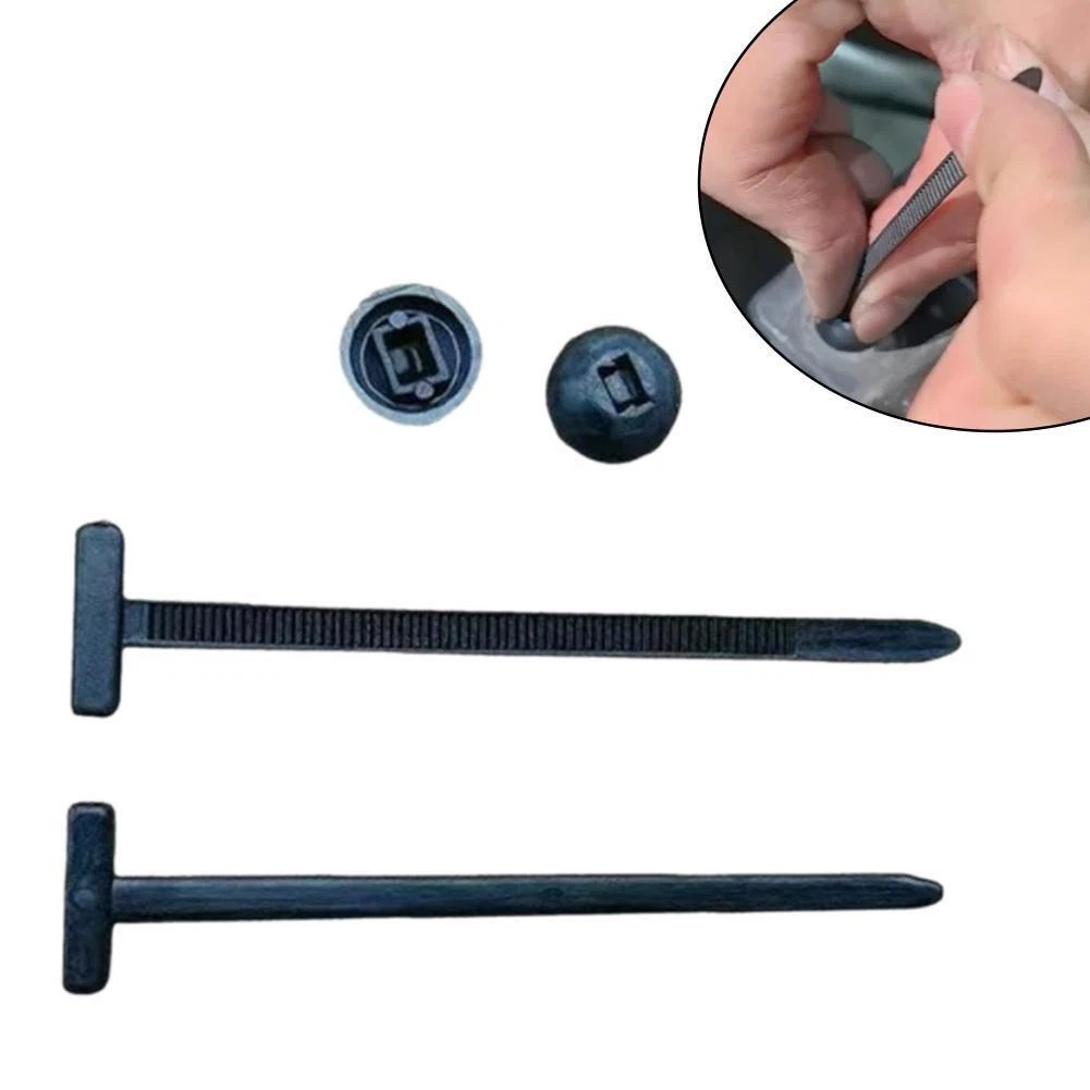 Universal Nylon Cable Tie Buckle, Heavy Duty Self-Locking Nylon Zip Ties Holder
