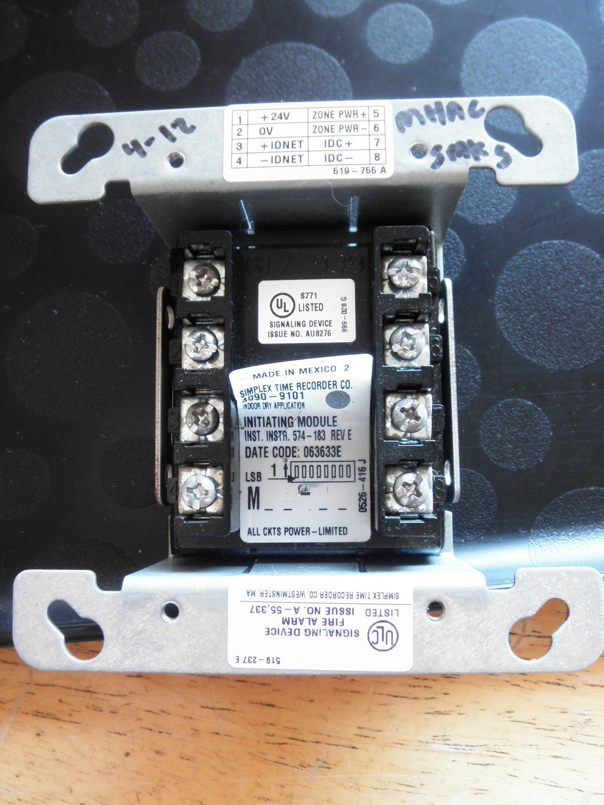 SIMPLEX 4090-9101 Initiating Module