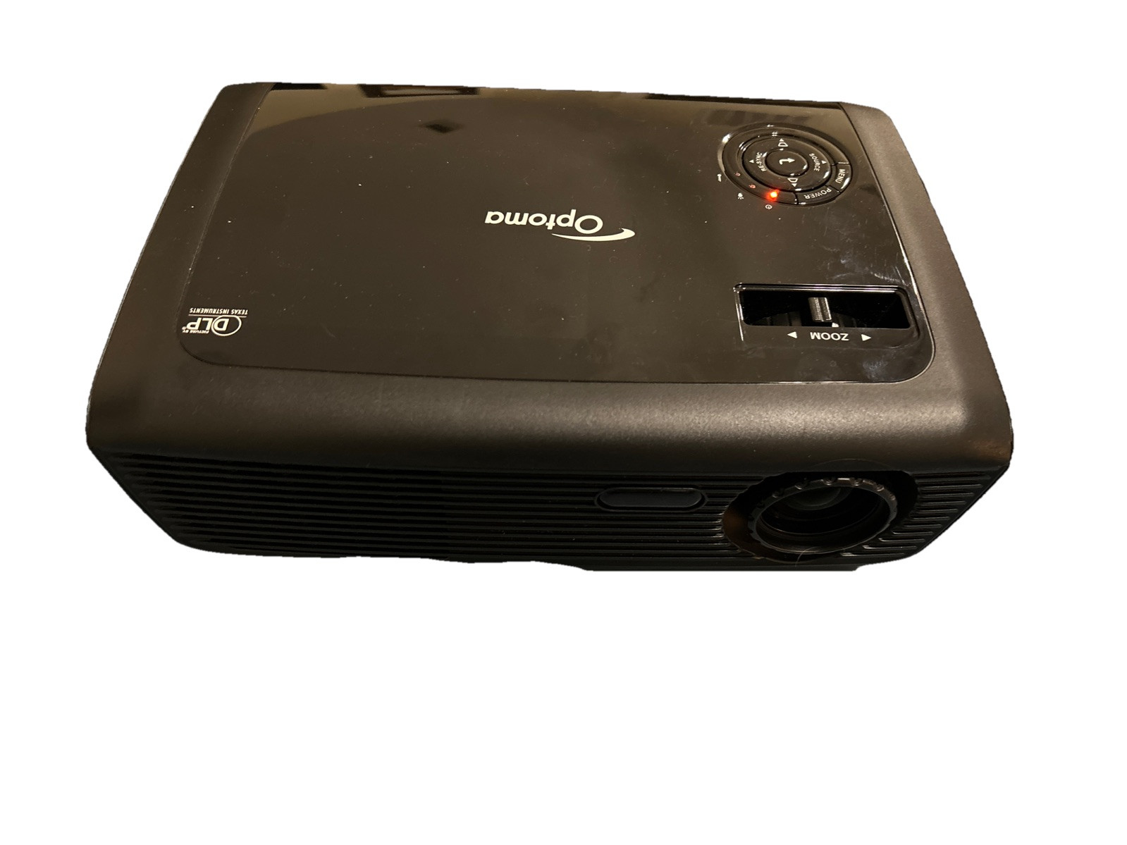 OPTOMA TX536 DLP PROJECTION DISPLAY PROJECTOR DAEXUSL-274 Lamp Hours (Read)