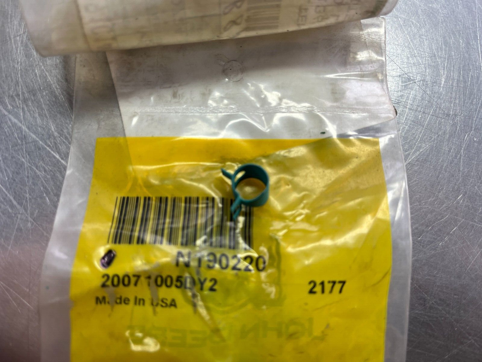 N190220   Genuine OEM  John Deere   Hose CLAMP