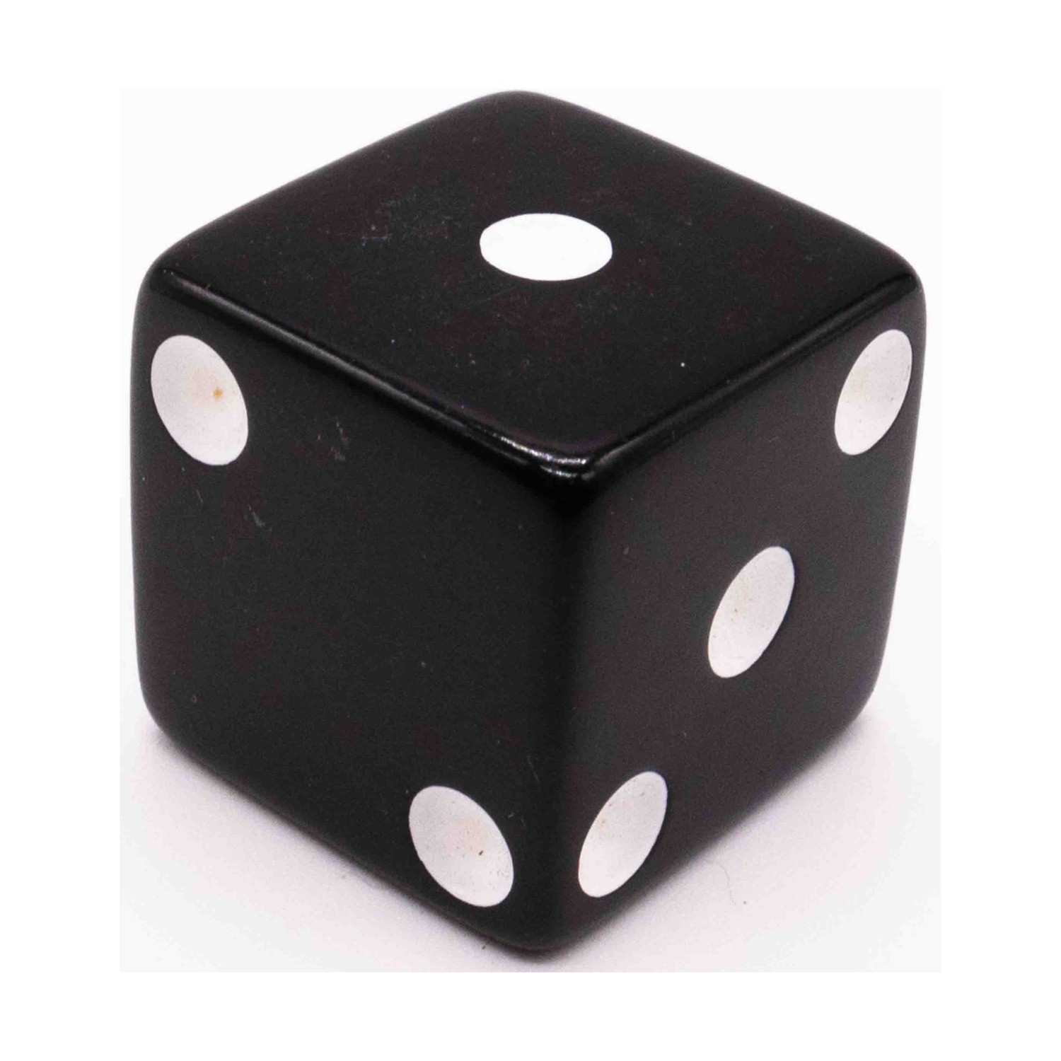 Koplow Jumbo Dice Jumbo d6 - Black (Pipped) New