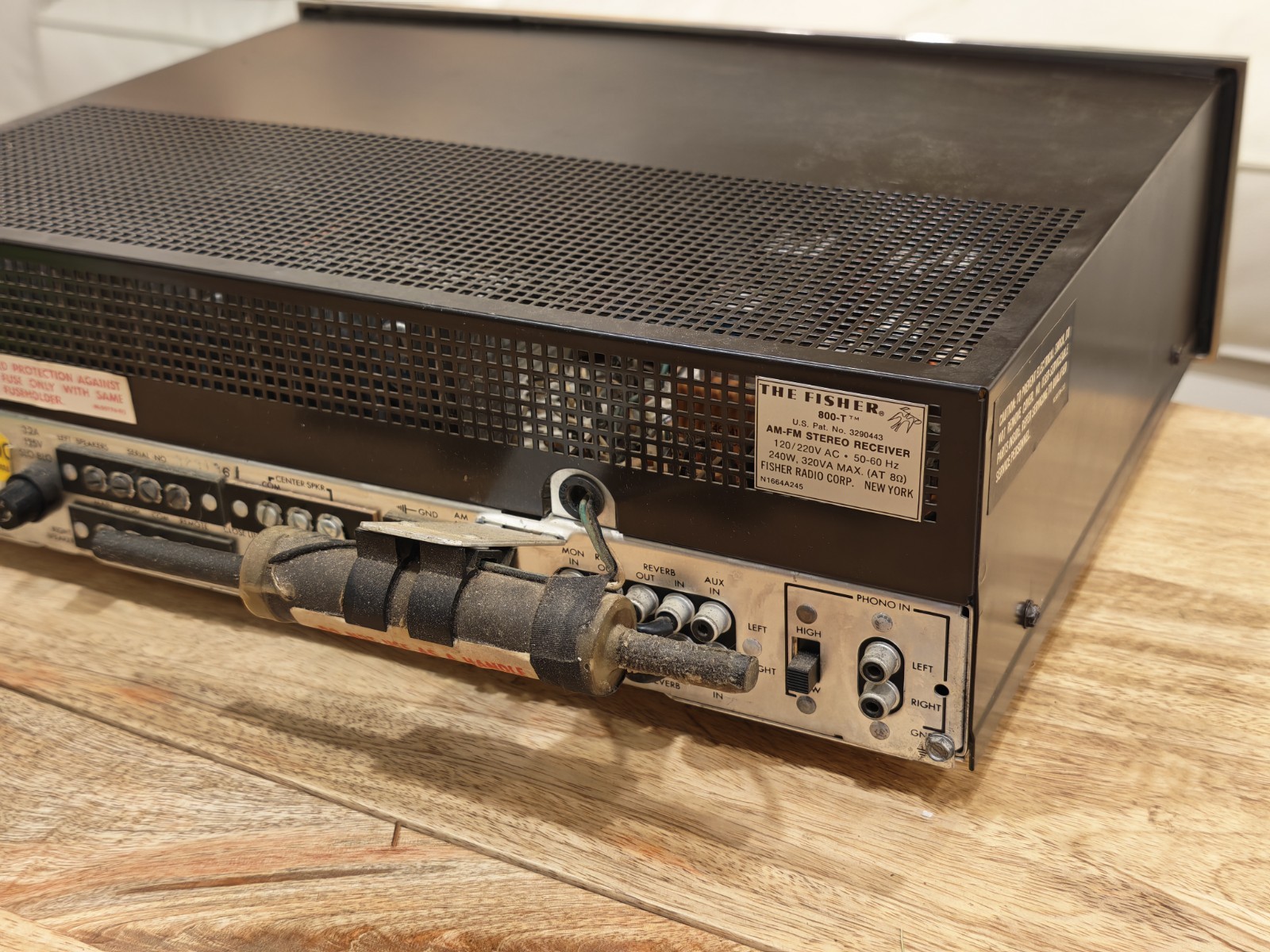 Fisher 800-T AM/FM Stereo Receiver