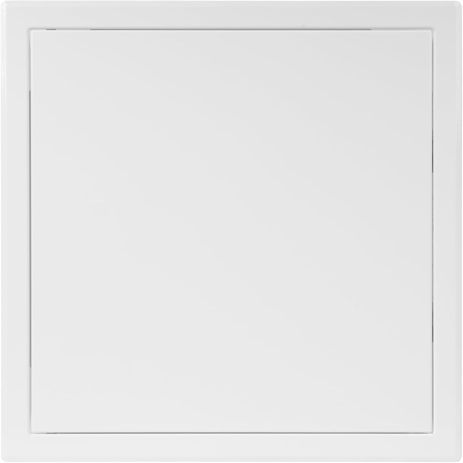 12'' x 12'' Inch White Metal Access Panel with Click Function - Easy Access Door