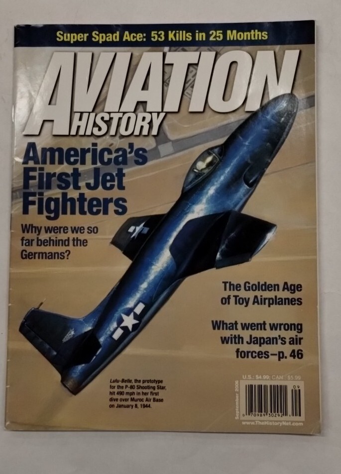 Aviation History Magazine September 2006/ Volume 17/Number 1-original