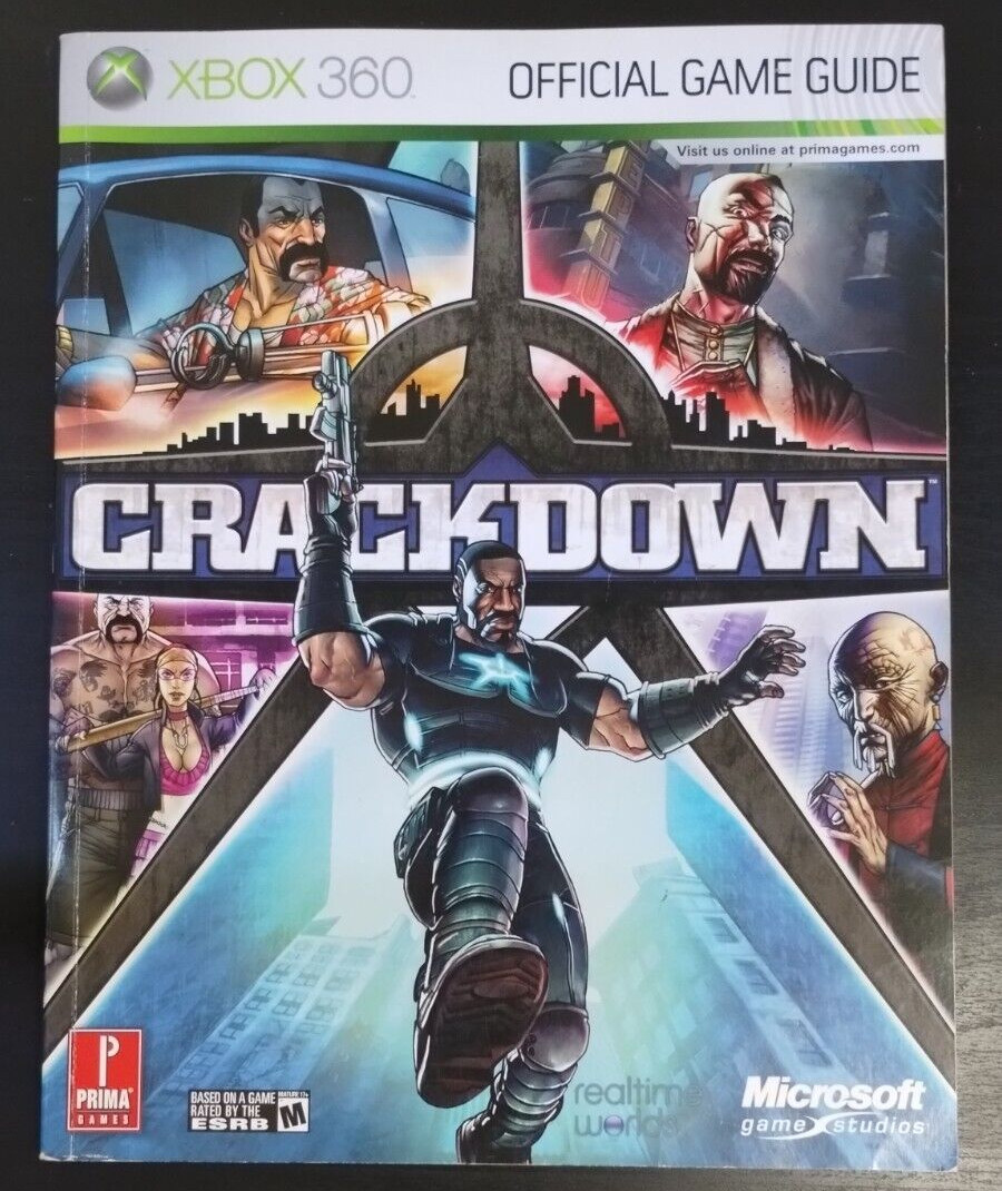 Crackdown Prima Official Strategy Guide Playstation 3 Xbox 360