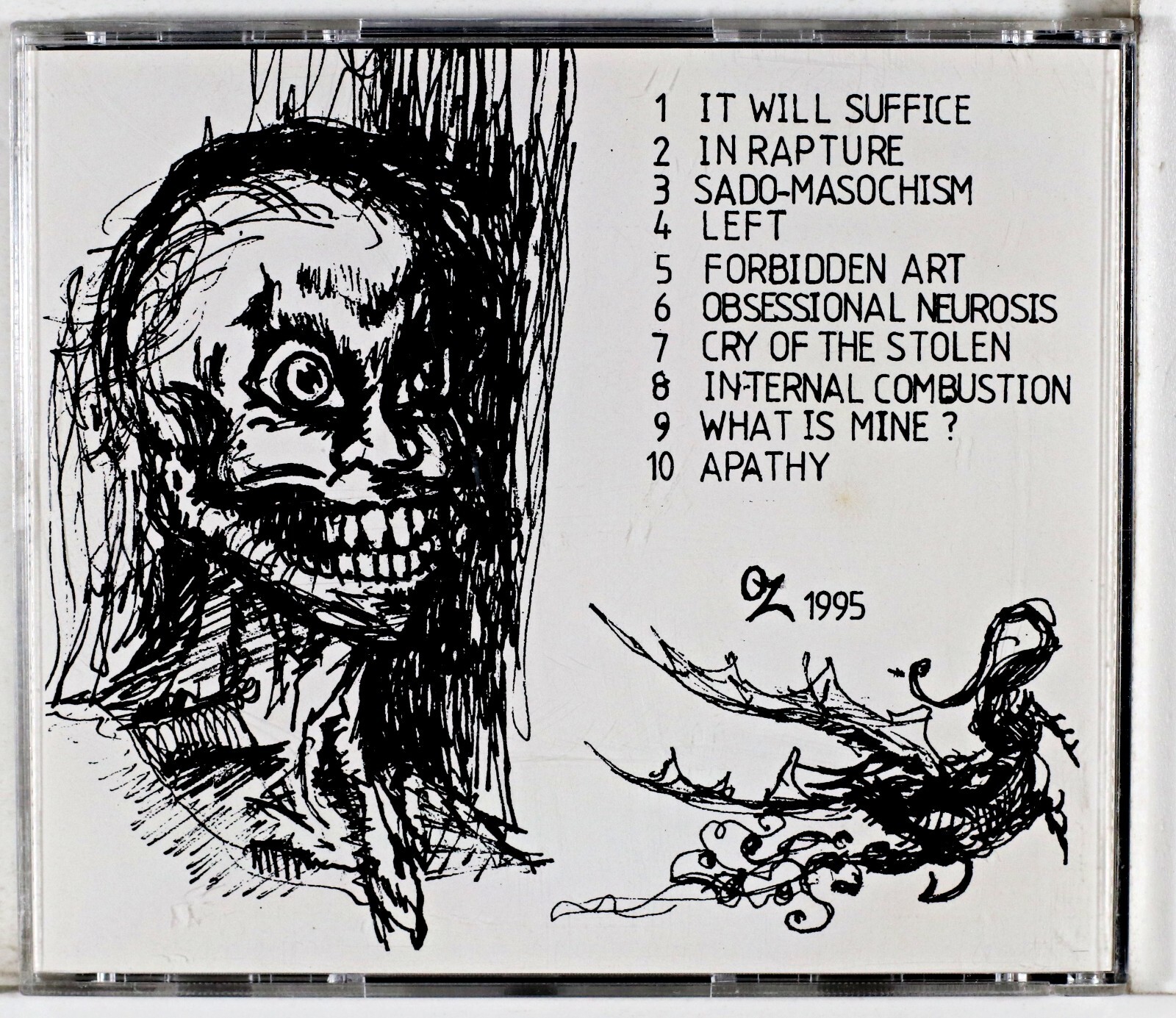 Objective Zero – Apathy - Miscreation - Sydney Death Metal CD 1995