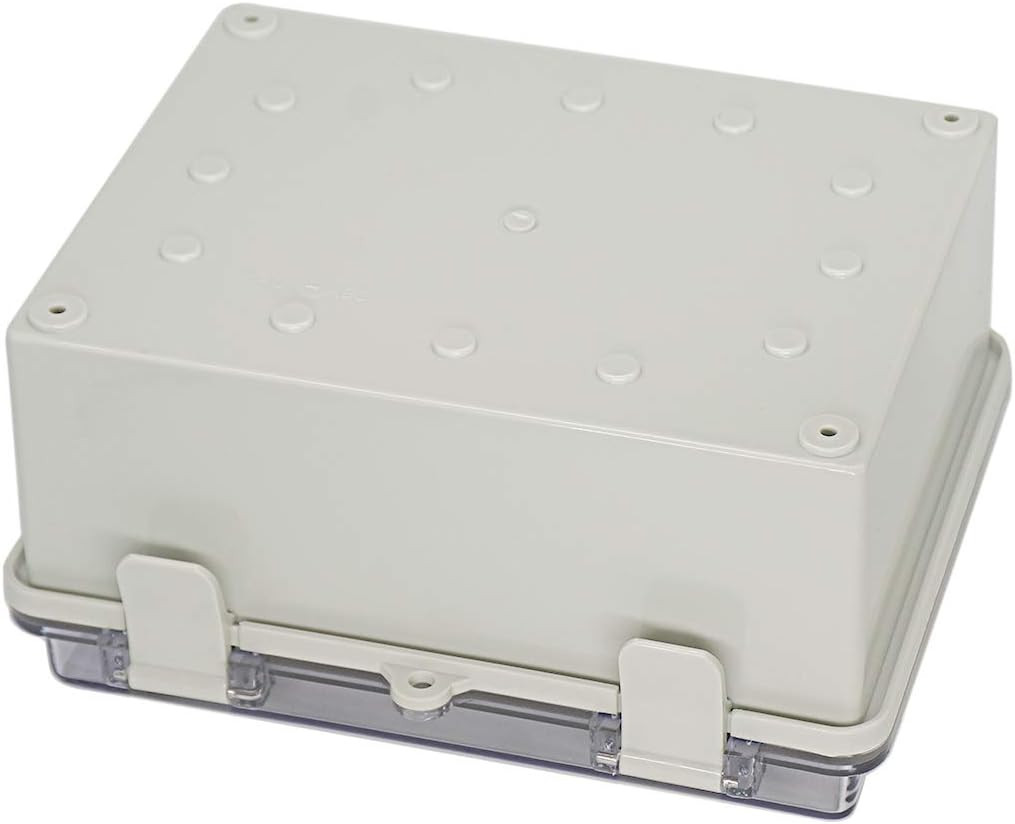 Junction Box ABS Plastic Dustproof Waterproof IP65 Electrical Boxes Hinged Shell