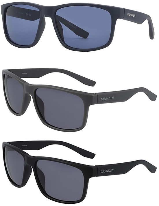 Calvin Klein Men's Lightweight Square Sport Sunglasses - CK19539S