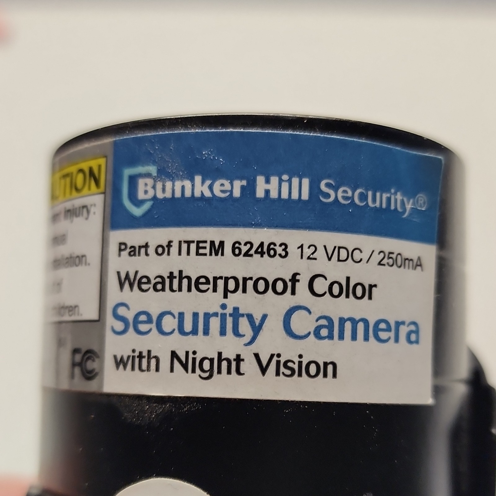 Bunker Hill Security 62463 Weatherproof Color Analog Camera Night Vision