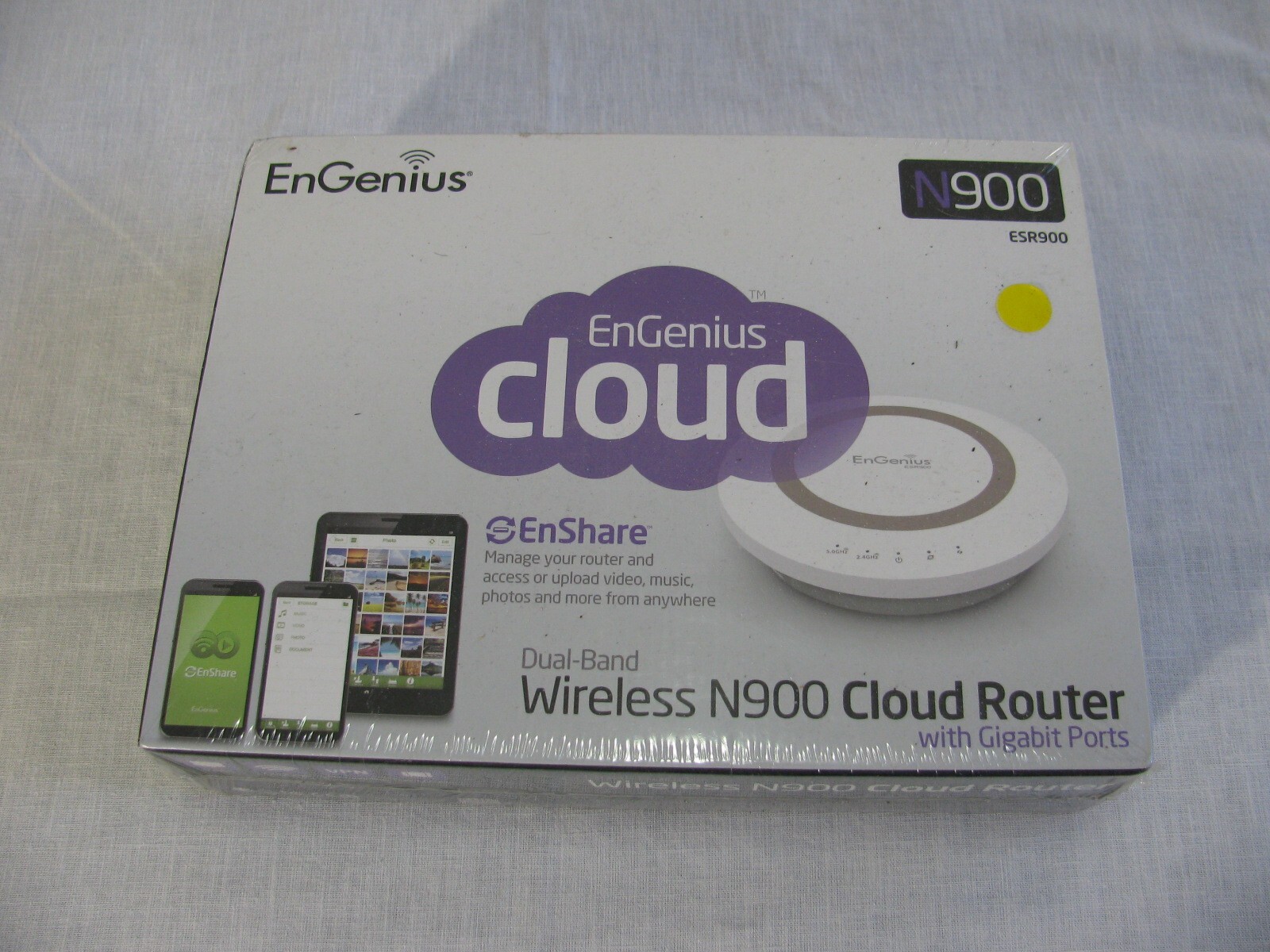 NEW EnGenius ESR900 Dual Band Wireless N900 Cloud Router r