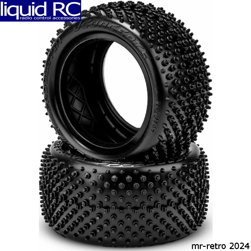 JConcepts 4149-02 Paddle Pin - Green Compound Tire Fits 2.2 2WD Rear Wheel