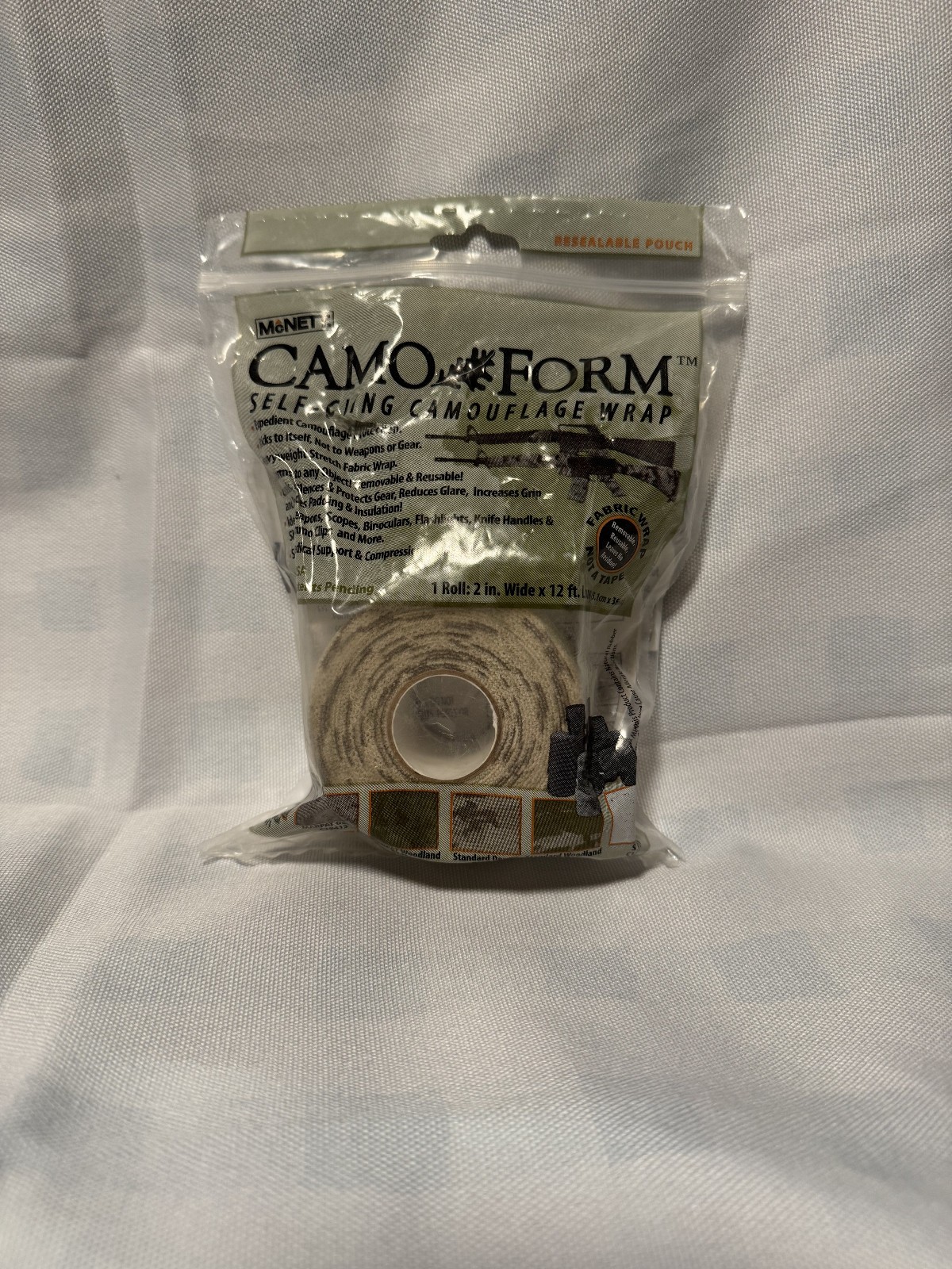 mcnett camo form 2" x 12' Desert Mil NIP