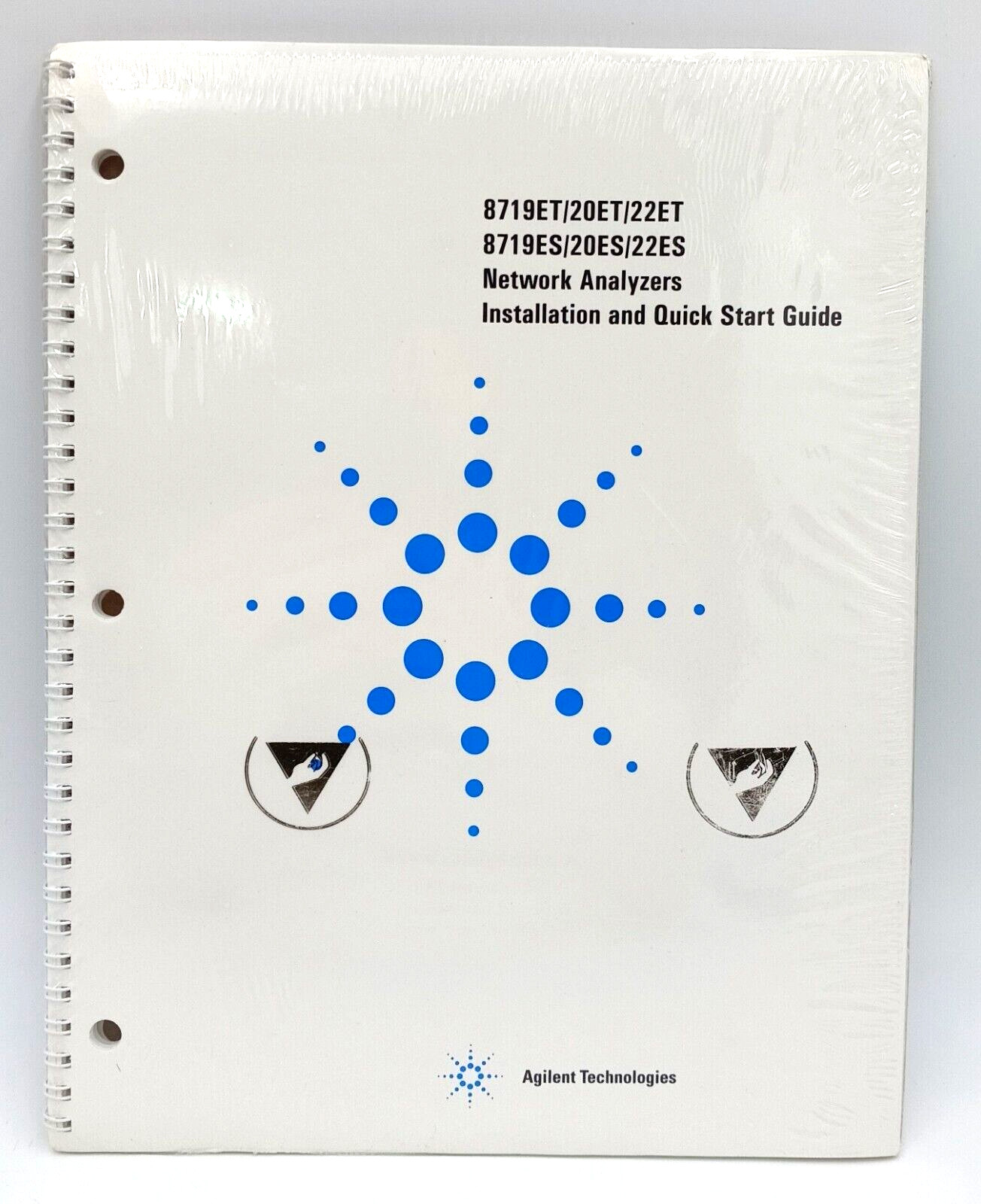Agilent Technologies 8719ET/20ET/22ET Network Analyzers Quick Start Guide