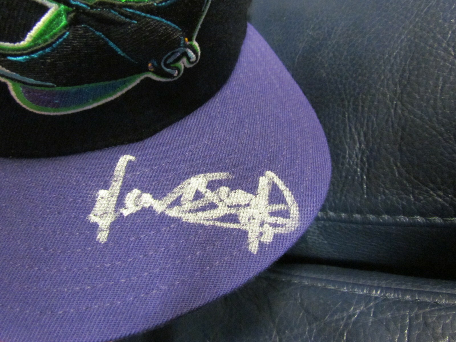 Dewan Brazelton Autographed Baseball Hat Cap