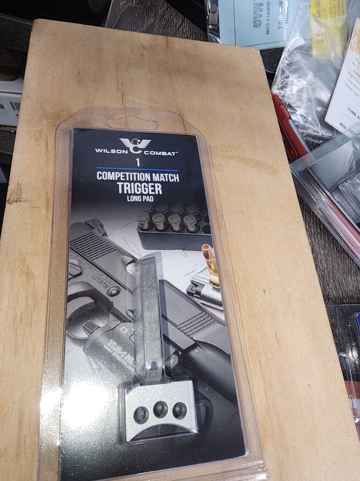 Wilson Combat Match Comp 3 hole Target Trigger 1911 1991 or clone Custom Trigger