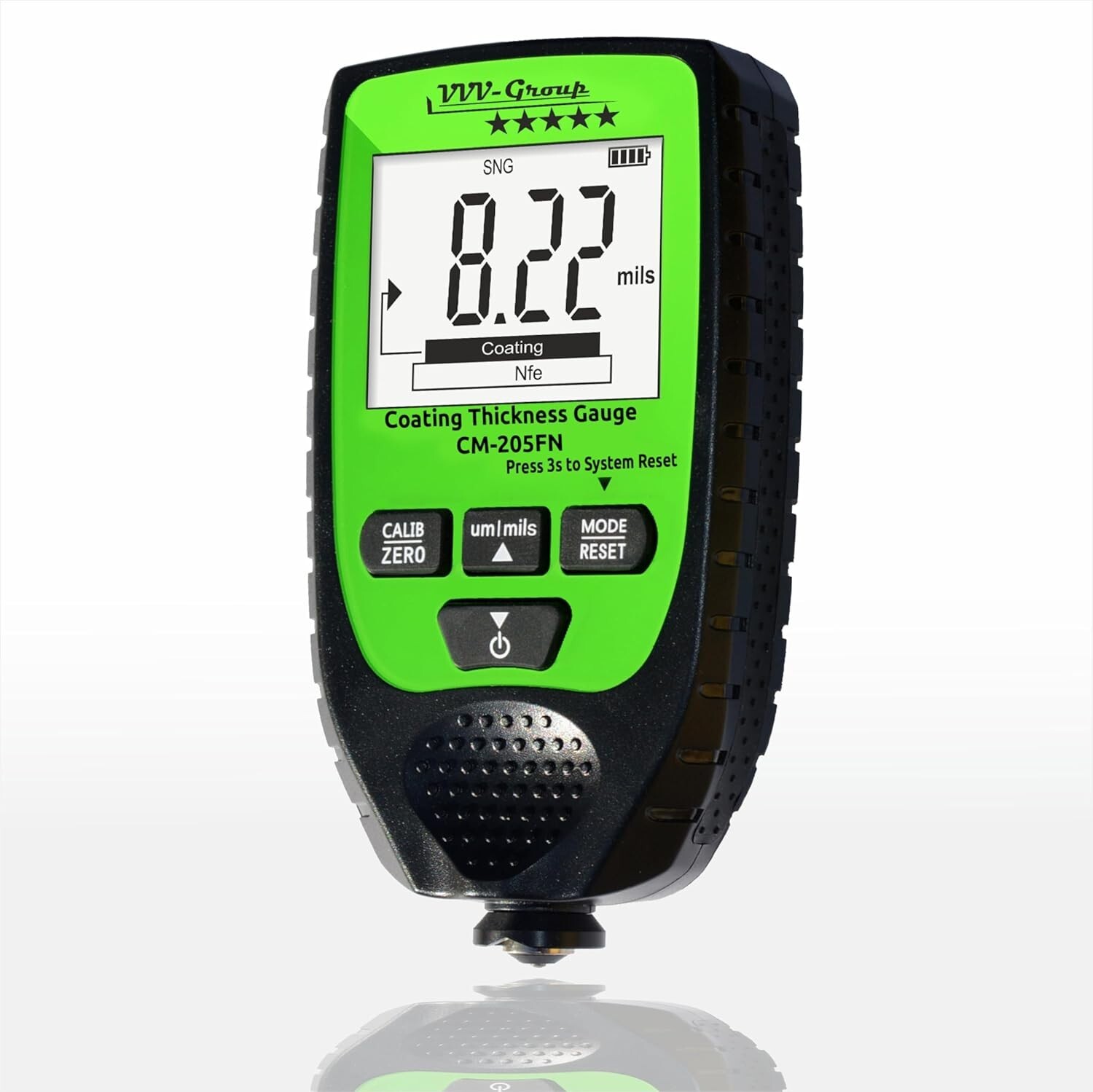 Paint Thickness Meter CM-205FN | Best Mil Coating Depth Gauge Tester for Cars