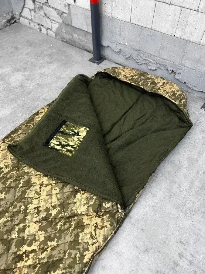 Tactical sleeping bag, pixel sleeping bag, winter sleeping bag, pixel winter💙💛