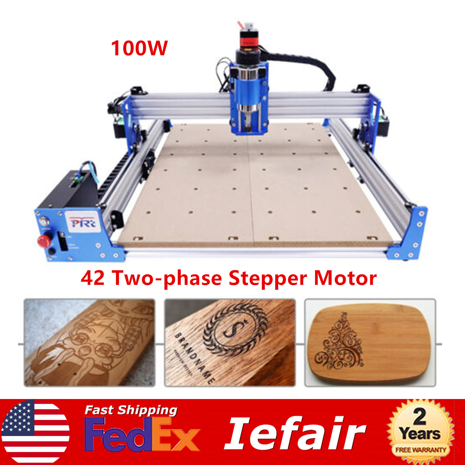 Pro CNC Machine 4040-PRO Router Woodworking Metal Acrylic MDF Metal Cutting