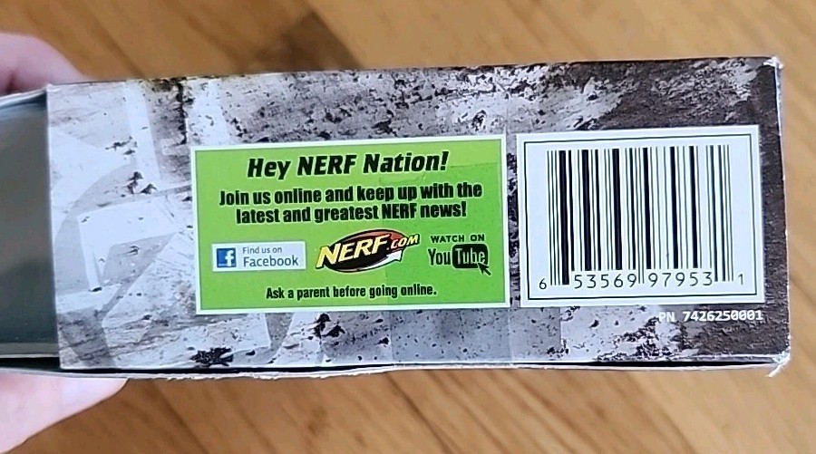 Nerf Zombie Strike Refill Pack Includes 20 Discs - NEW