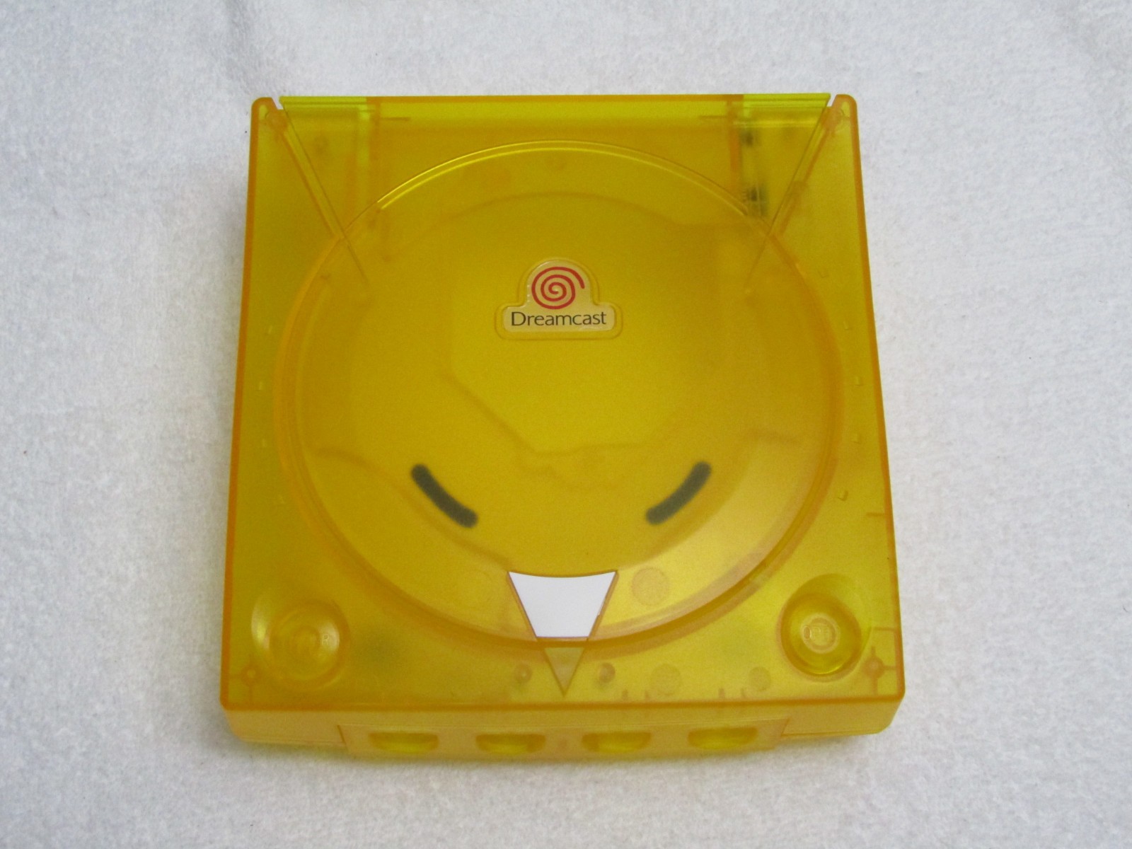 Sega Dreamcast Clear Yellow Replacement Shell - Brand New!