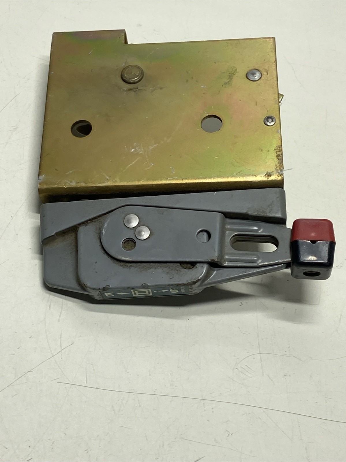 Square D Through the Door Operator Handle with flange bracket