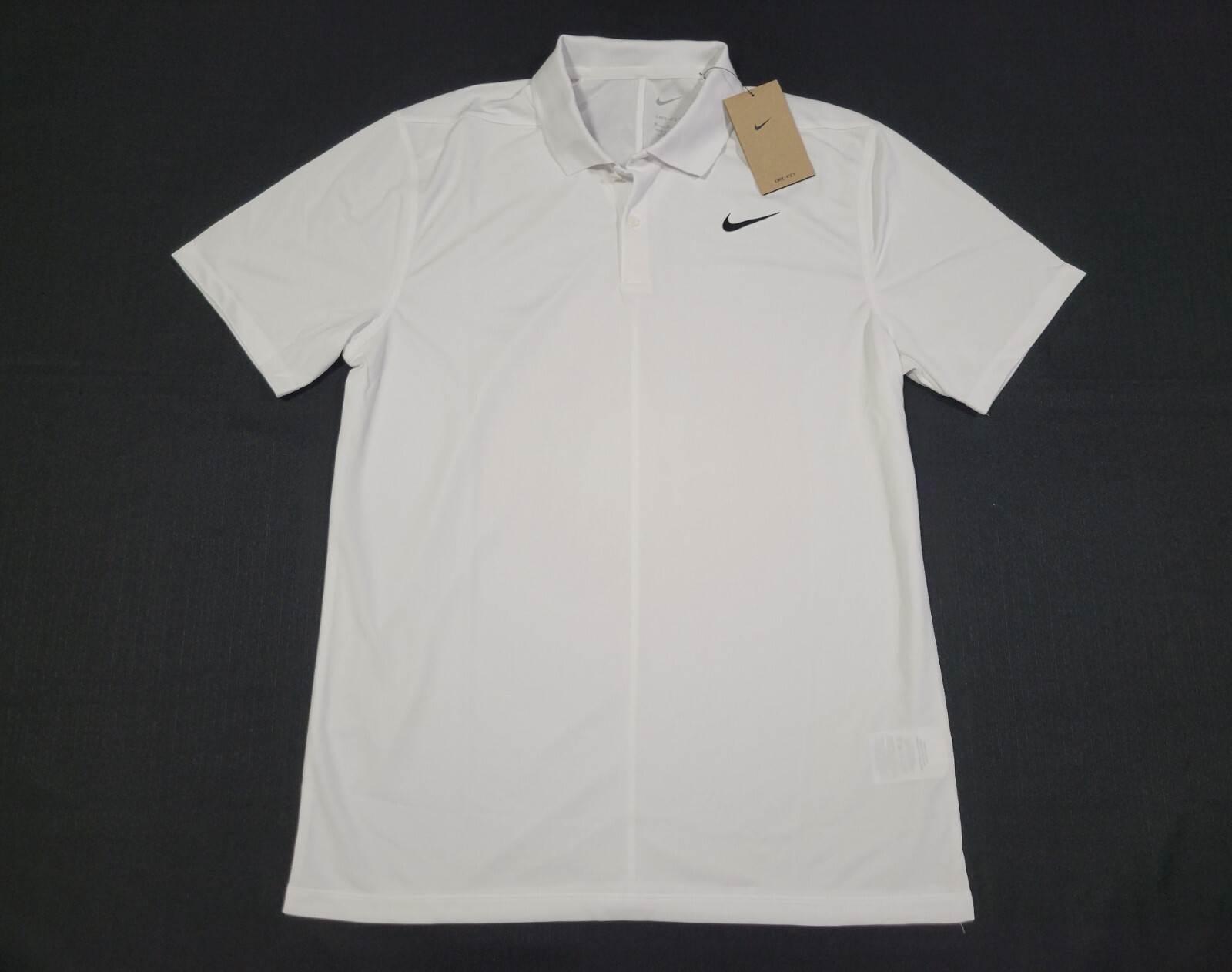 Nike Mens Dry-fit Golf Victory Golf Polo  White BV0354-100