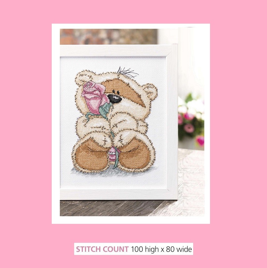 FIZZY MOON THE BEAR NECESSITIES   -    CROSS STITCH  PATTERN   EQ - RPV