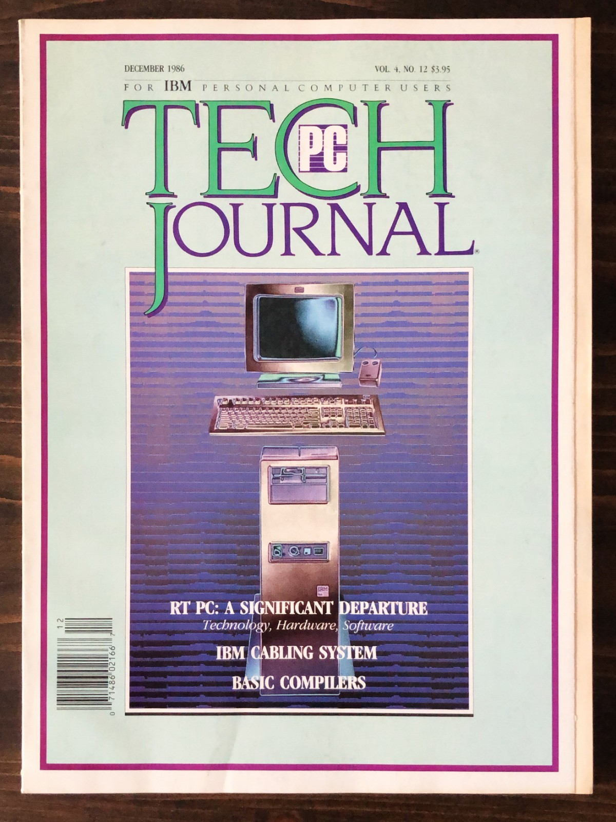 PC Tech Journal Magazine, 1986 December, Vol. 4 No. 12  IBM Personal Computer