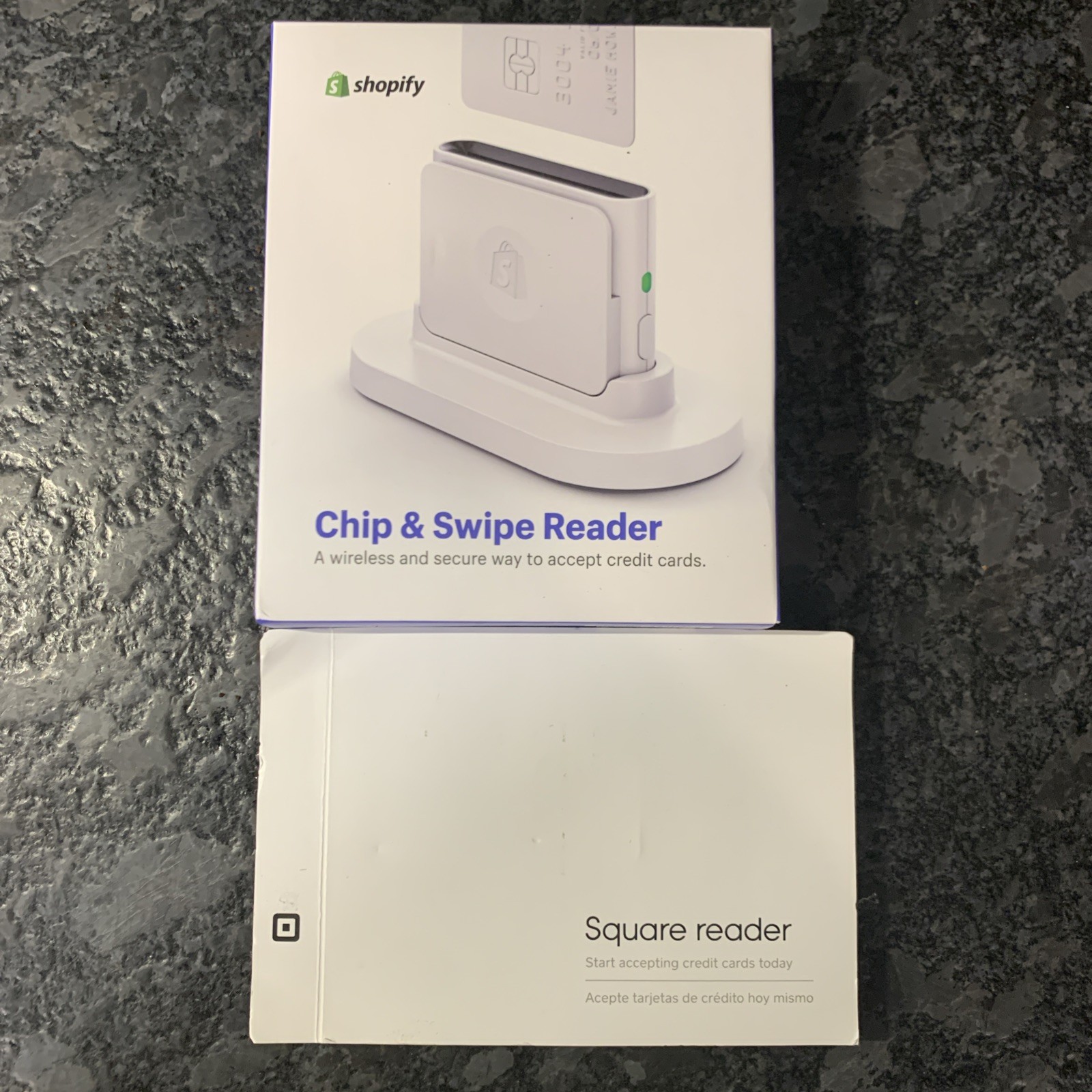 Shopify Chip & Swipe Reader Model S1701 New Open Box