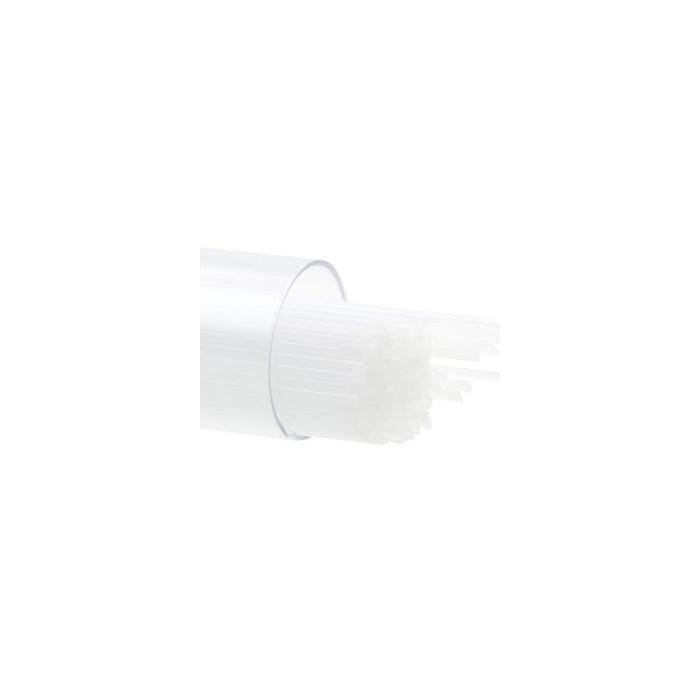Oceanside Stringers Approx.1/25"DIA.x17"L. White Opal 5OZ. Tube 96 COE.
