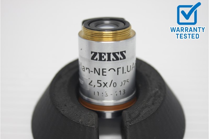 Zeiss Plan-Neofluar 2.5x/0.075 Microscope Objective 1113-113 Unit 4