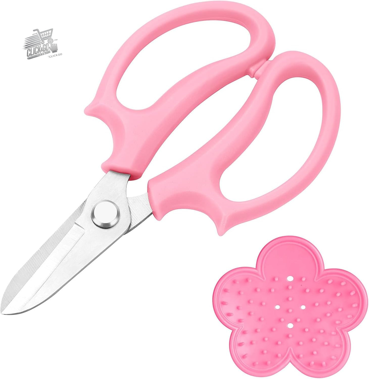 2Pcs Professional Pruning Scissors Forged Steel Shears Garden Pullers