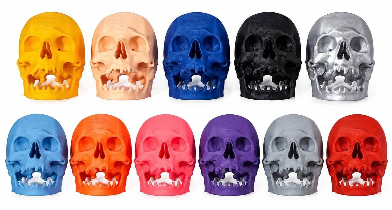 Skull PS5 Controller Wall Mount Holder Headset Hook 3D Printed Multiple Colors