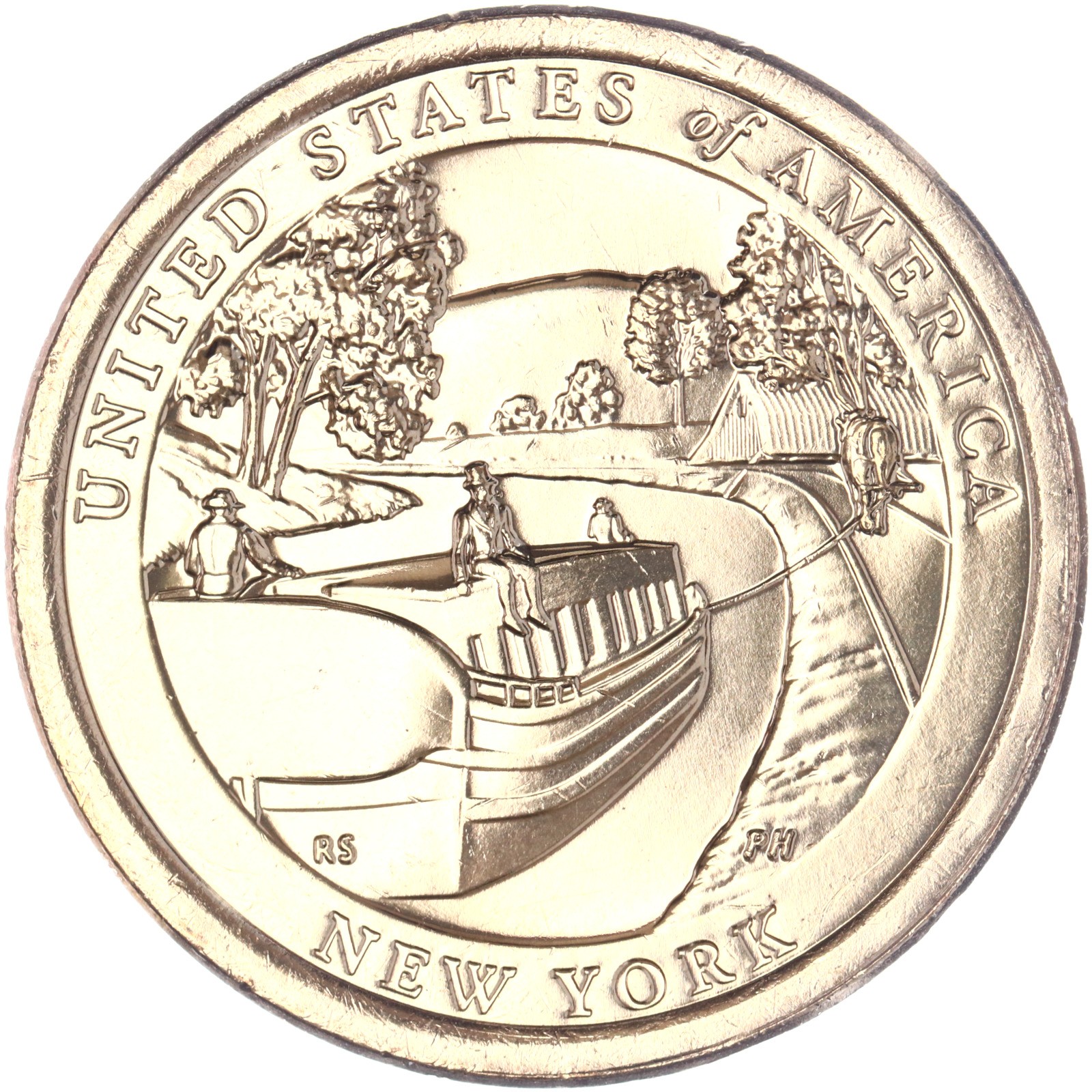 2021 D Innovation Dollar New York Erie Canal BU