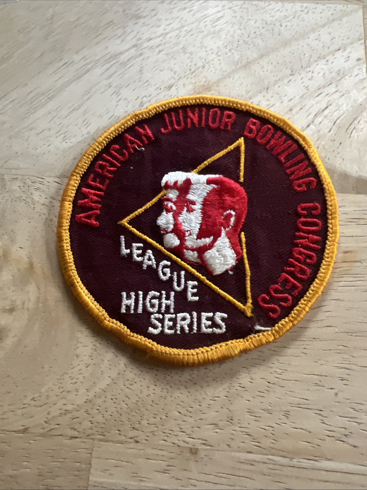 AJBC American Junior Bowling Congress League High Series Patch