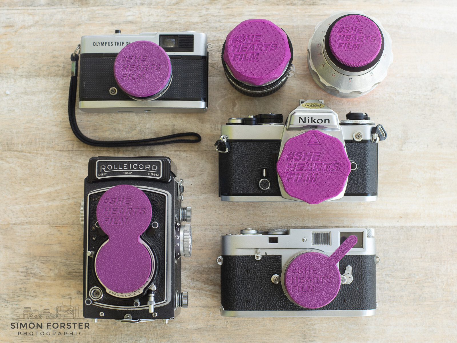 FORSTER UK New Konica AR Mount Rear Lens Cap