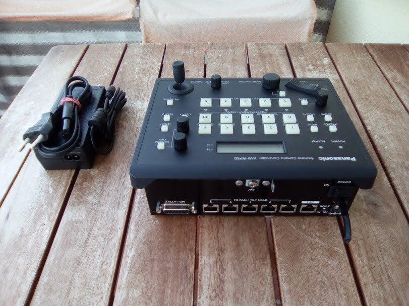 PANASONIC AW RP50 CONTROL PANEL CONTROLLER Pan Tilt Zoom REMOTE CAMERA IP CONTROLLER
