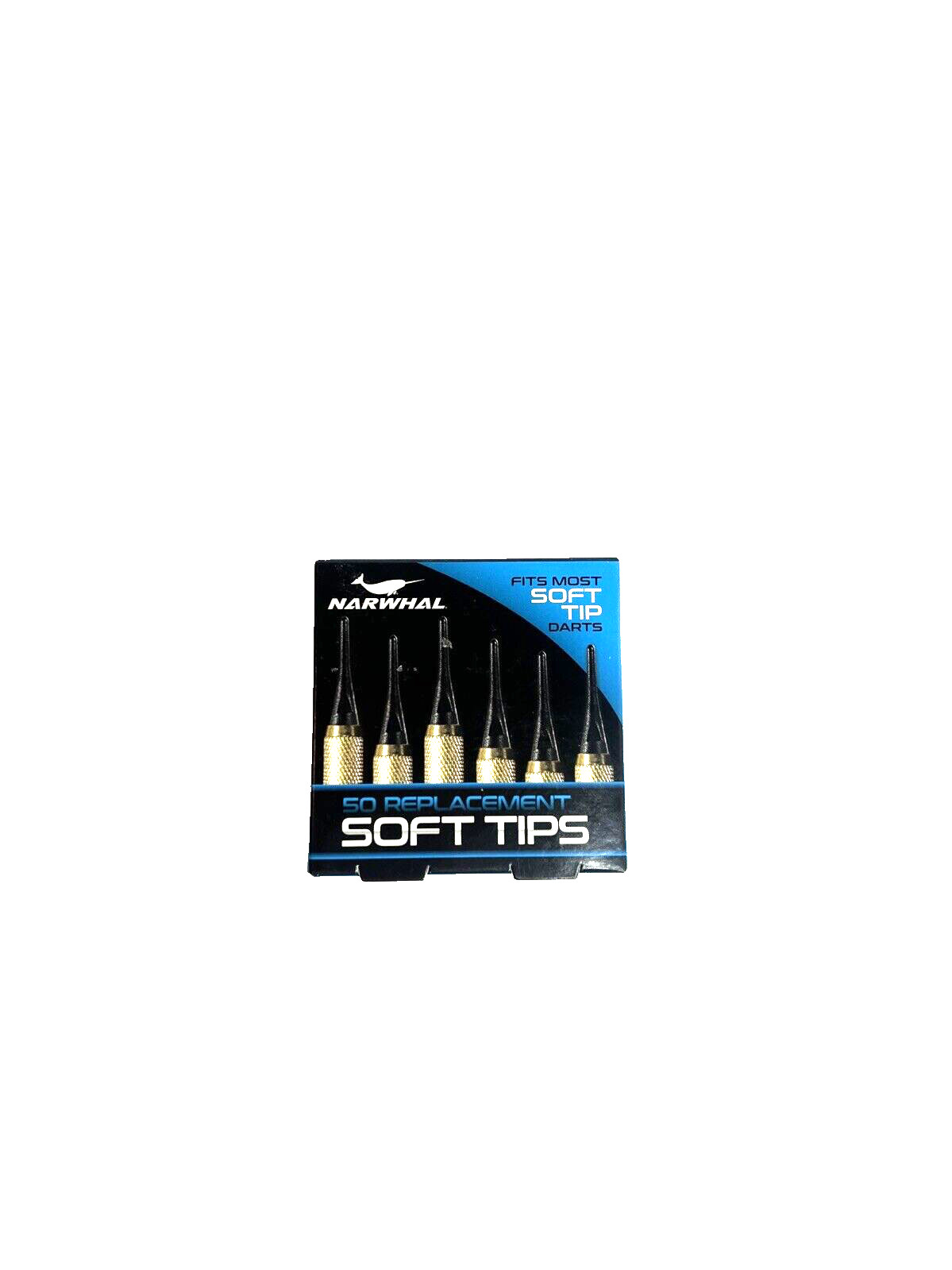 BRAND NEW Narwhal Soft Tips Replacement for Darts 50 Tips Fast Shipping