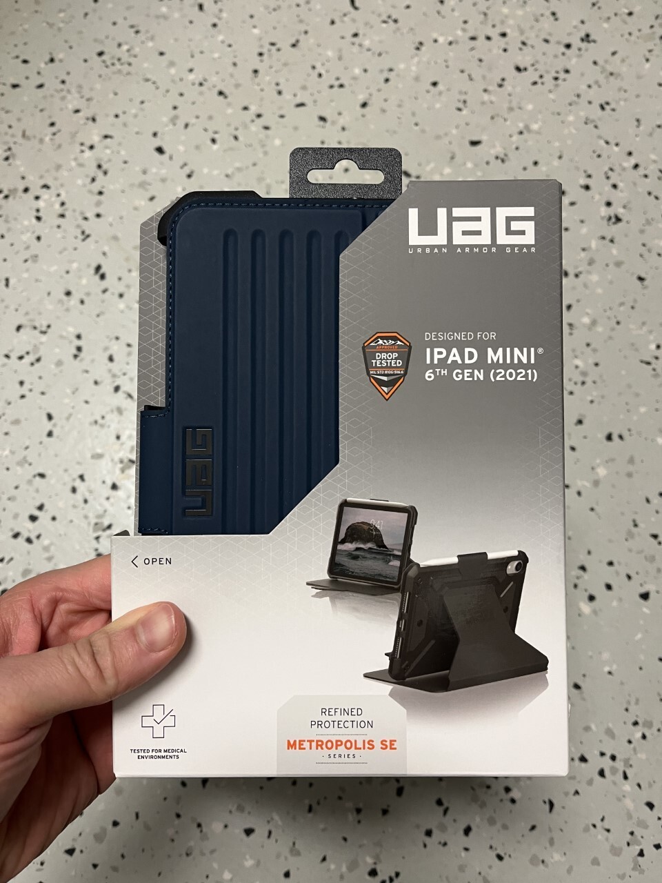 UAG metropolis SE series iPad mini (6th gen, 2021) case Mallard - New sealed