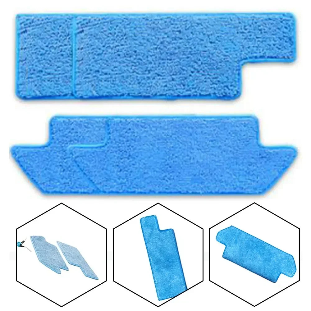2pcs Mop Cloths For Hobot Legee 7 Cleaning Robot For Floor Vacuuming Carpet No D