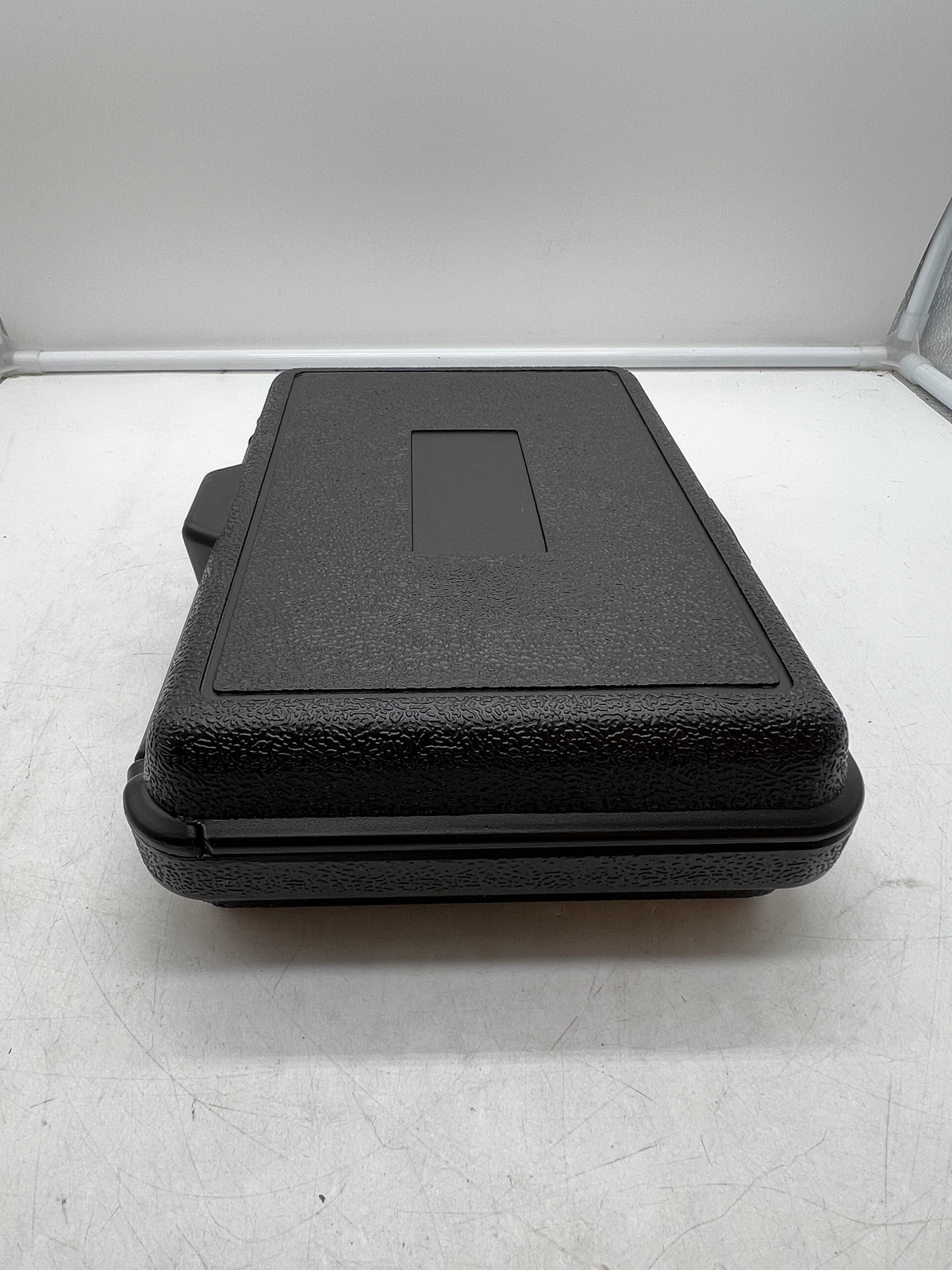 Small Hard Case with Foam Tool Storage Container Plastic Box Travel 9.5'' X 7"