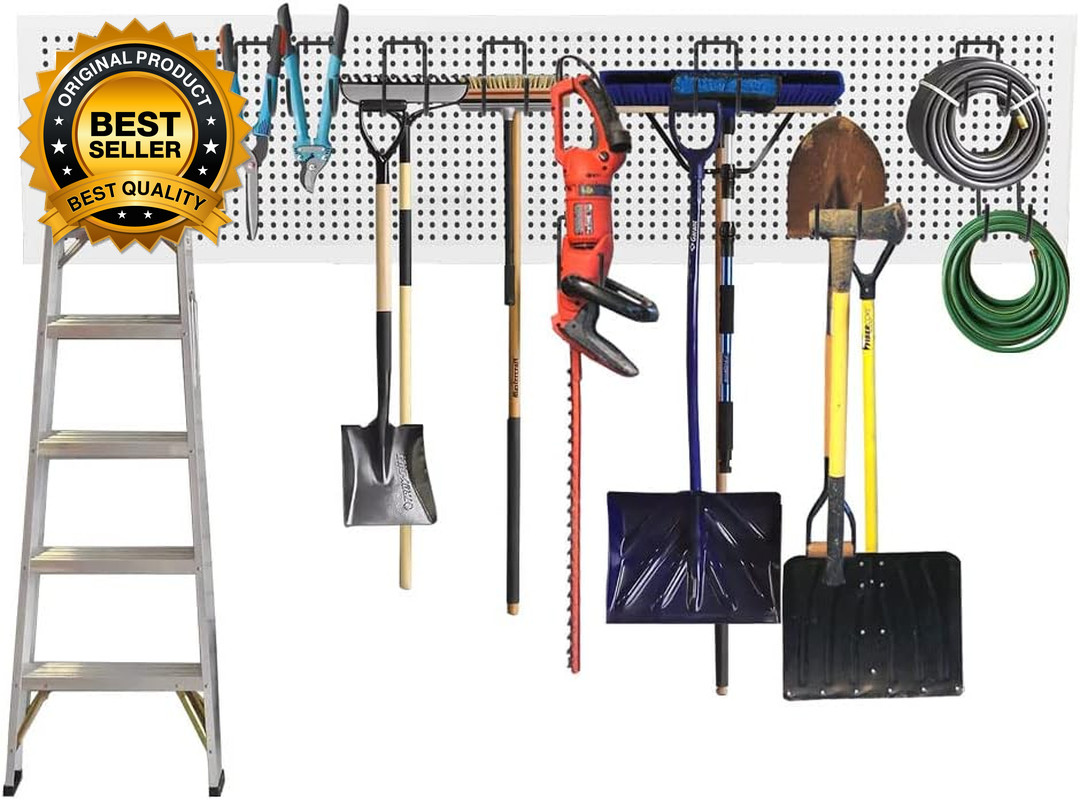 24 Pack Pegboard Hooks Heavy Duty Pegboard Drill Holder Power Tool Holder