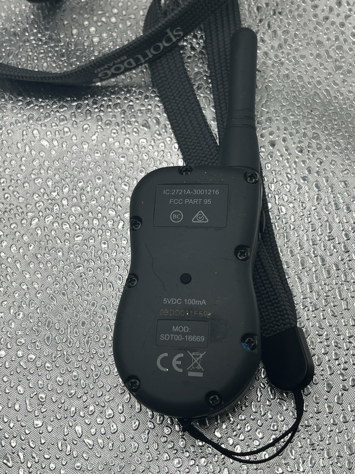 SportDOG SDT54-16292 Collar & Remote Trainer Transmitter