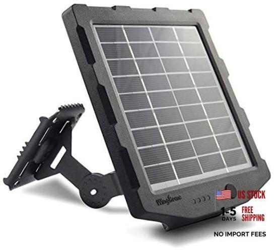 Trail Camera Solar Panel,  Solar Battery Charger Kit 12V/1A 6V/1.5A with Build