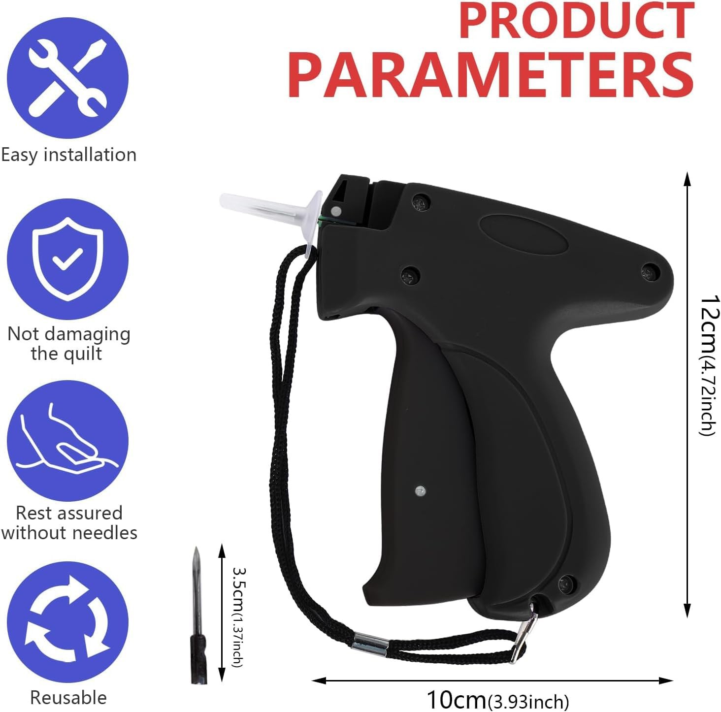 Stitch for Clothes, Quick Stitch Sewing , Handheld Sewing Stapler, Mini Hemmi...